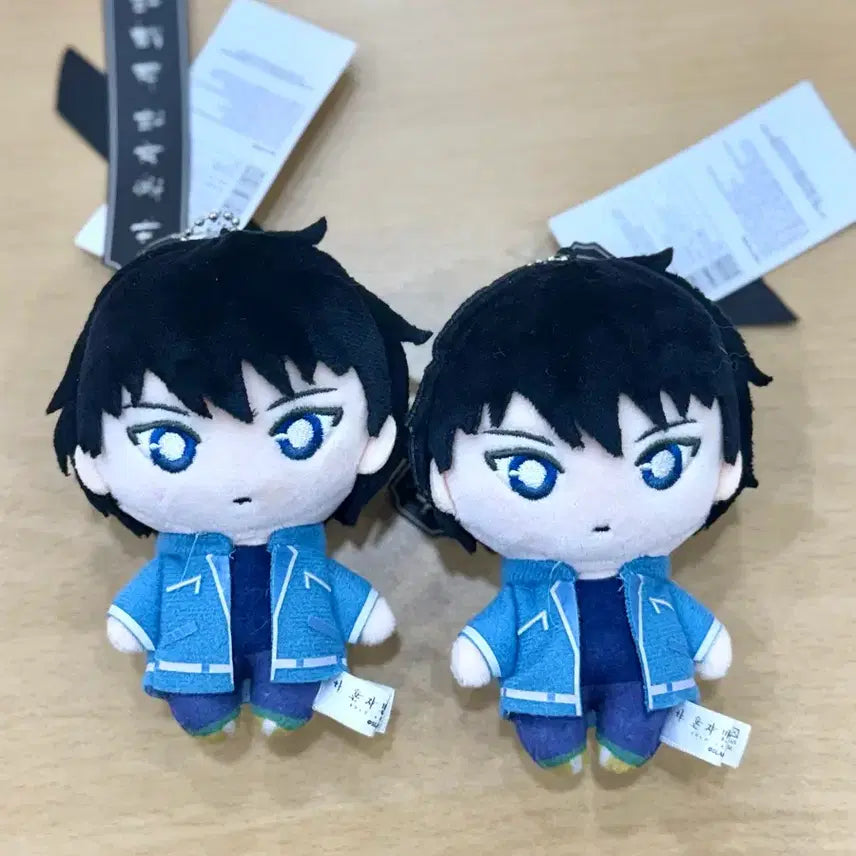 [BUNJANG] Solo Leveling Sung Jinwoo Doll Keyring Bundle Set / 나 혼자만 레벨업 성진우 인형뽑기 키링열쇠가방고리 새상품 일괄 처분