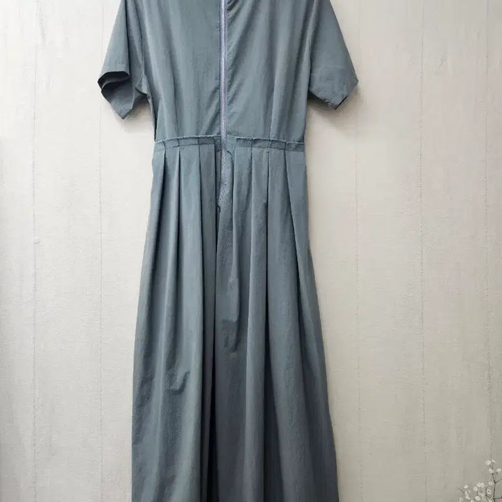 [SOLD OUT] 바스락 플리츠롱원피스