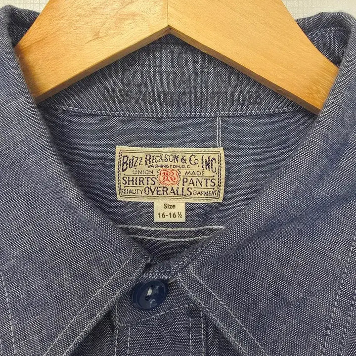 [SOLD OUT] [L사이즈] 버즈릭슨 샴브레이 긴팔 셔츠