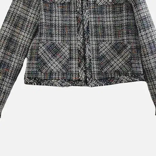 [BUNJANG] Roem Tweed Skirt Jacket Set / 로엠 다채색 여자 트위드 치마 자켓 세트 85-160 M7500