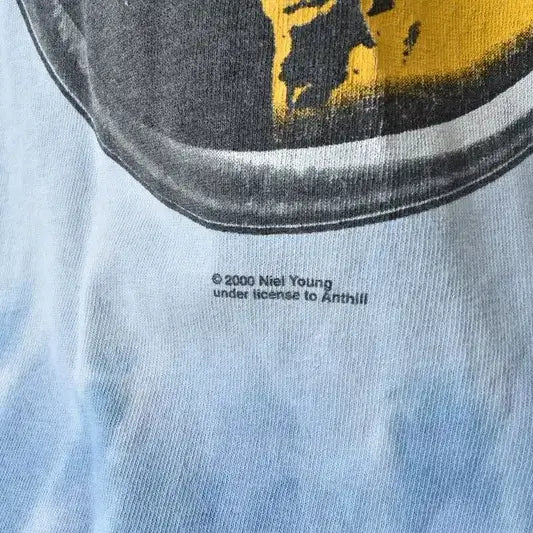 [BUNJANG] Neil Young 2000 Tour T-shirt / 00S 오피셜 닐영 밴드 반팔티 L M0367