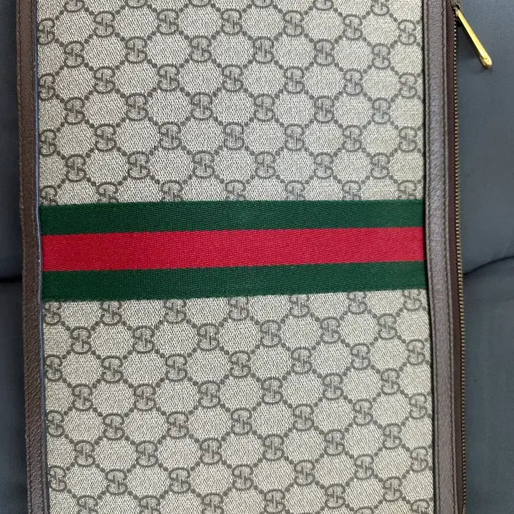 [BUNJANG] Gucci Ophidia GG Supreme Portfolio Clutch / 구찌 오피디아 GG 수프림 포트폴리오 클러치