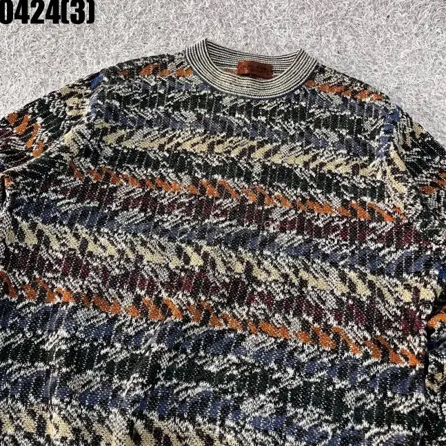 [BUNJANG] Missoni Knit Sweater Size 100 / 미쏘니 니트 스웨터 5 실측 100