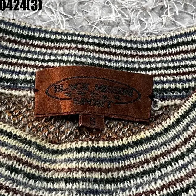 [BUNJANG] Missoni Knit Sweater Size 100 / 미쏘니 니트 스웨터 5 실측 100