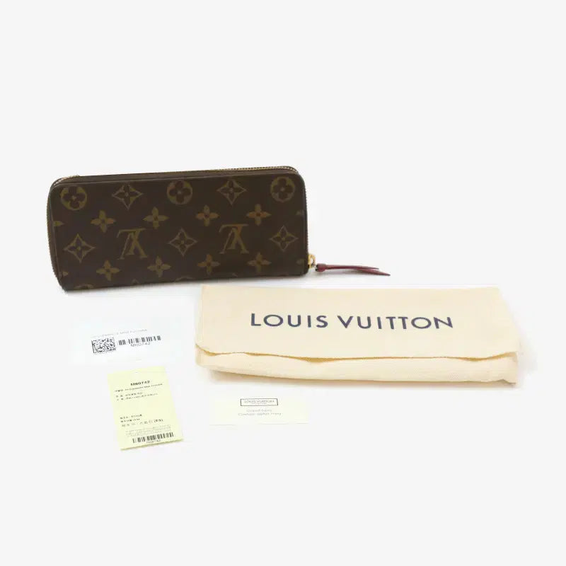 [BUNJANG] Louis Vuitton Clemence Zip Long Wallet Monogram / (정품)루이비통 M60742 클레망스 지퍼 장지갑 모노그램