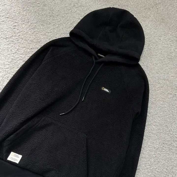 [BUNJANG] National Geographic Fleece Hoodie / [105] 내셔널지오그래픽 양털 후드티