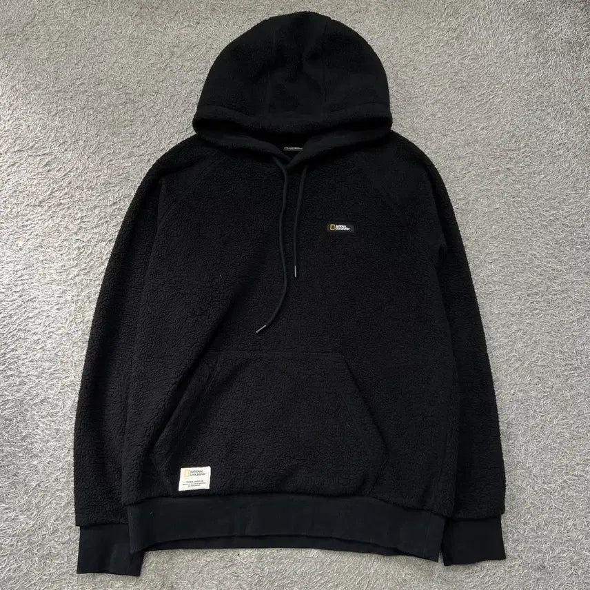 [BUNJANG] National Geographic Fleece Hoodie / [105] 내셔널지오그래픽 양털 후드티