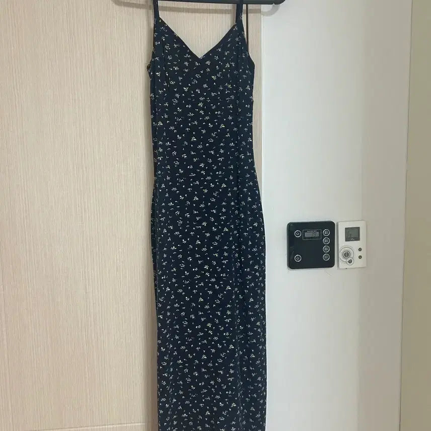 [BUNJANG] Floral V-neck Bustier Slip Dress / 플라워패턴 뷔스티에 슬립 원피스