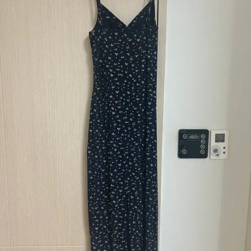 [BUNJANG] Floral V-neck Bustier Slip Dress / 플라워패턴 뷔스티에 슬립 원피스