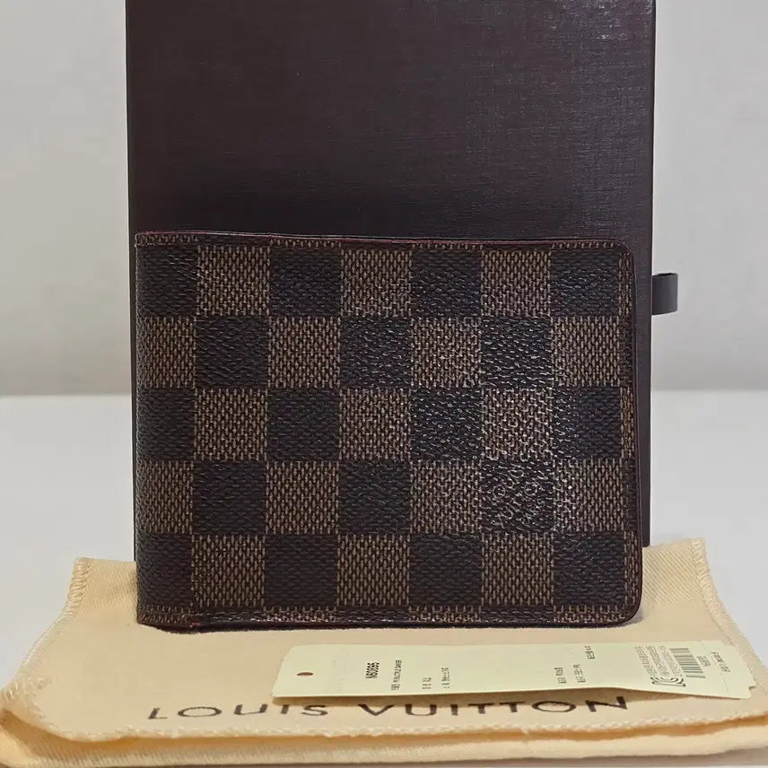 [BUNJANG] Louis Vuitton Damier Multiple Wallet / [럭스올] 루이비통 다미에 멀티플 월릿 반지갑 N60895