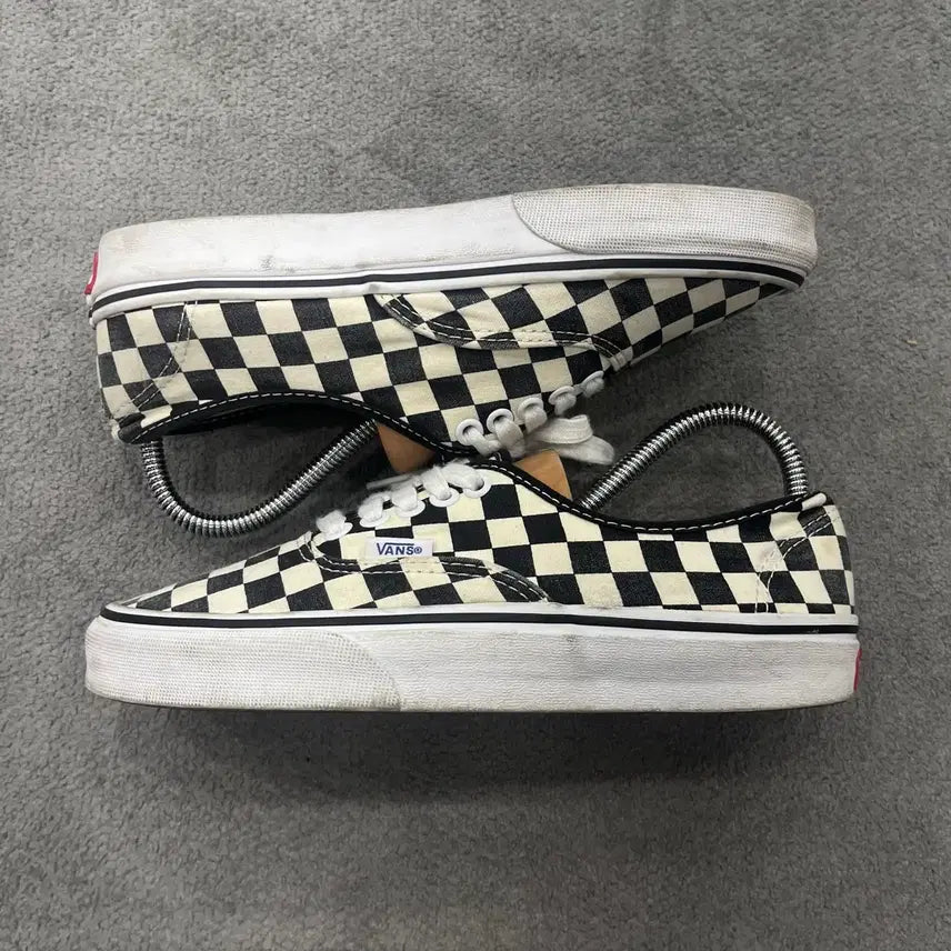 [BUNJANG] Vans Checkerboard Sneakers / 245 반스 체커보드 스니커즈