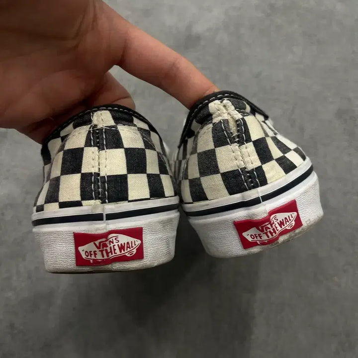 [BUNJANG] Vans Checkerboard Sneakers / 245 반스 체커보드 스니커즈