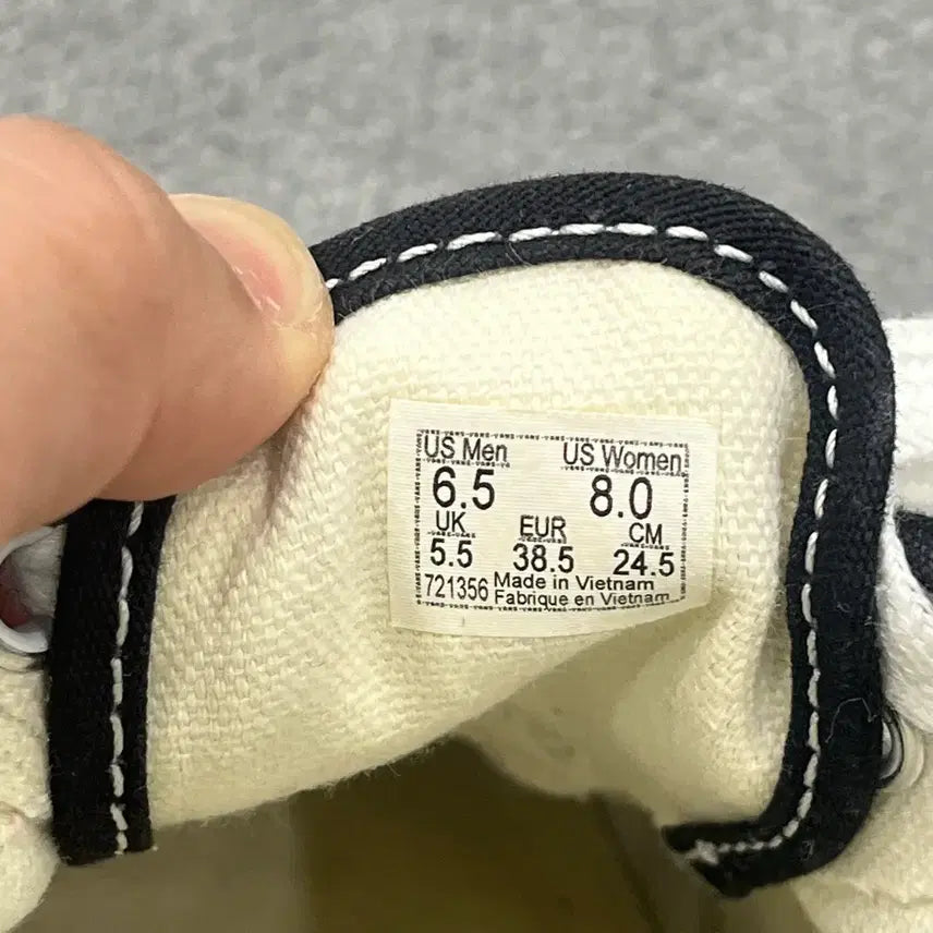 [BUNJANG] Vans Checkerboard Sneakers / 245 반스 체커보드 스니커즈