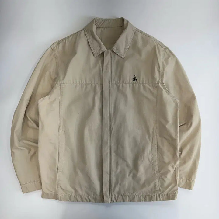 [BUNJANG] Bean Pole Ivory Blouson Jacket / Bean pole 빈폴 아이보리 블루종 자켓
