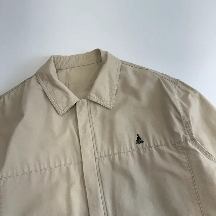 [BUNJANG] Bean Pole Ivory Blouson Jacket / Bean pole 빈폴 아이보리 블루종 자켓