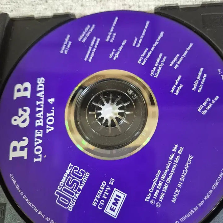 [BUNJANG] R&amp;B Love Ballads Vol. 4 Compilation CD / R&amp;B Love Ballads Vol 4 알앤비 발라드 컴필레이션 CD