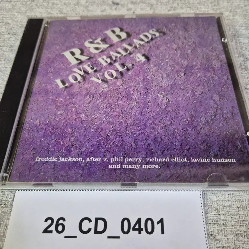 [BUNJANG] R&amp;B Love Ballads Vol. 4 Compilation CD / R&amp;B Love Ballads Vol 4 알앤비 발라드 컴필레이션 CD