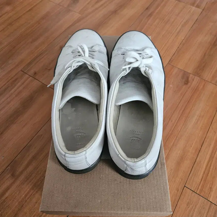 [BUNJANG] Gradas x Document Blusher Leather Sneakers / 그라더스 x 도큐먼트 blusher 03 leather