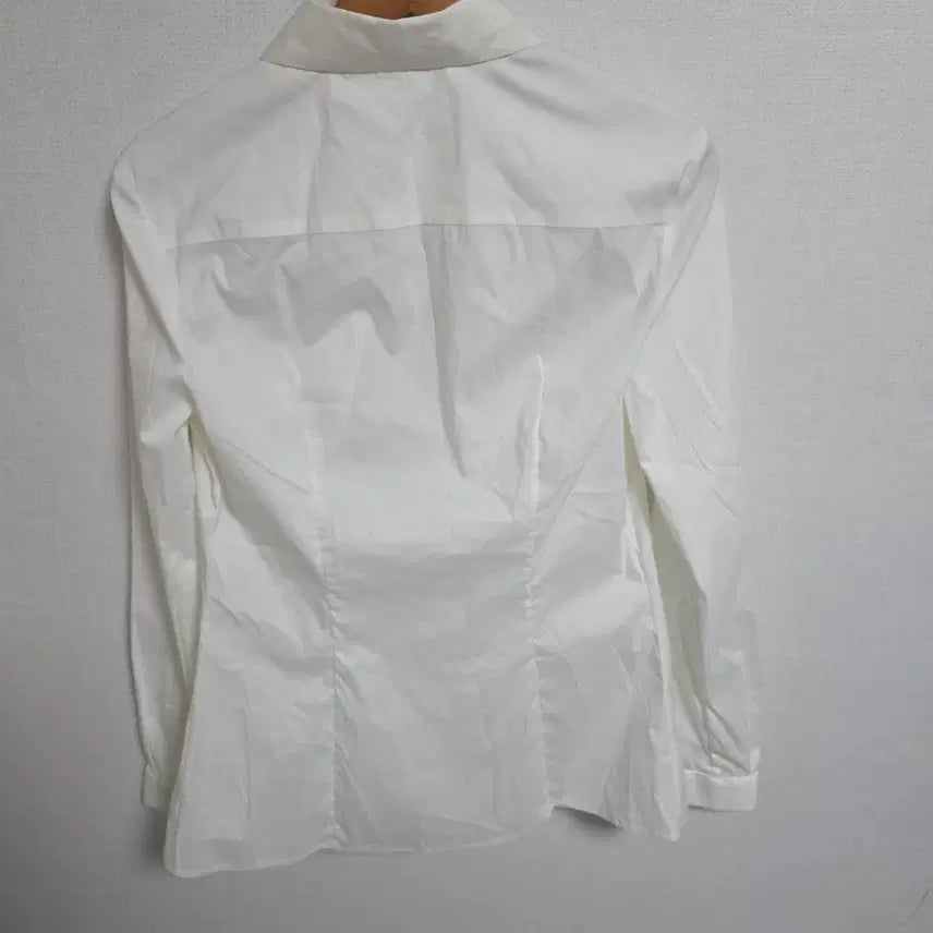 [SOLD OUT] [정품/감별완료] 프라다(PRADA) 화이트 슬림핏 셔츠 (사이즈 40