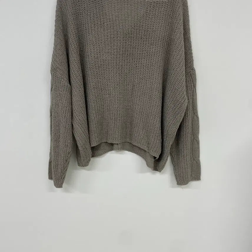 [BUNJANG] Cocoa Punching Knit Top / 국내제작 코코아 펀칭 니트