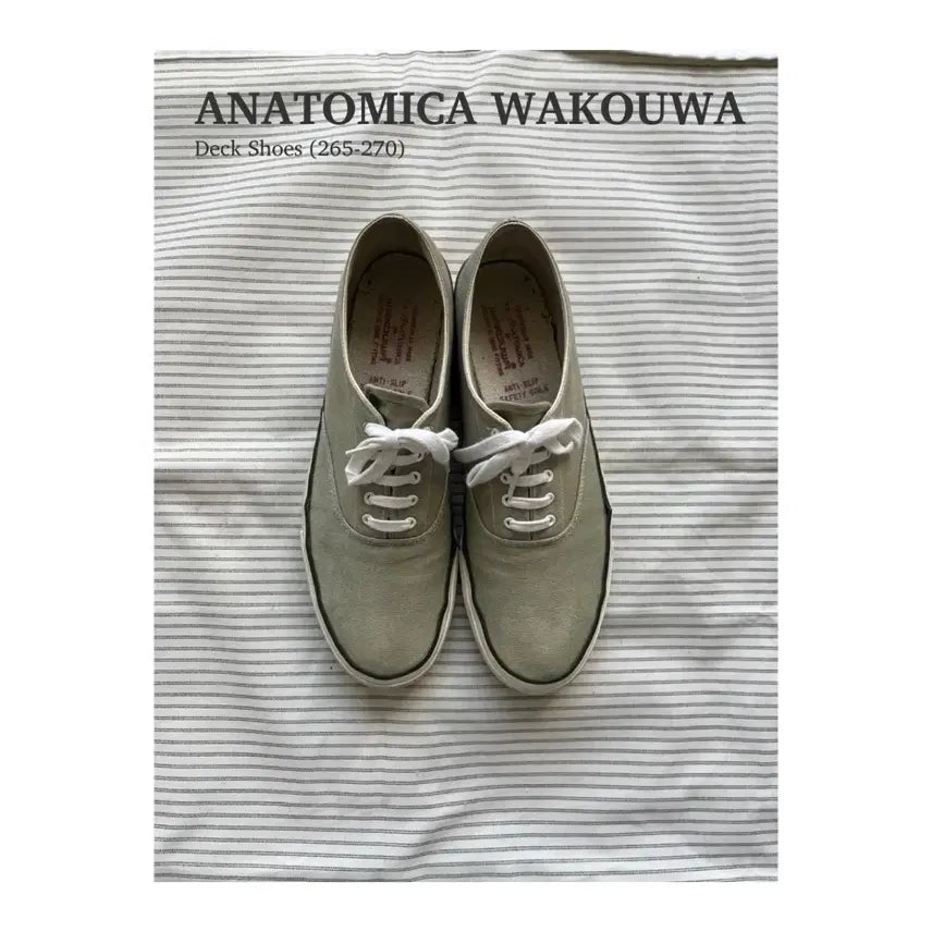 [BUNJANG] ANATOMICA WAKOUWA Deck Shoes / 아나토미카 와쿠와 (265-270)