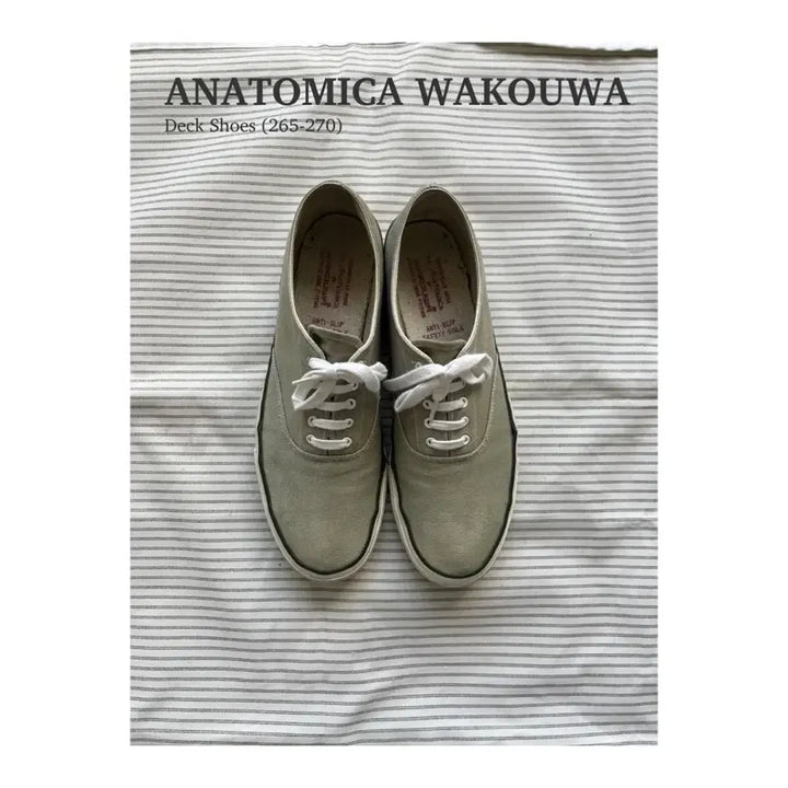 [BUNJANG] ANATOMICA WAKOUWA Deck Shoes / 아나토미카 와쿠와 (265-270)