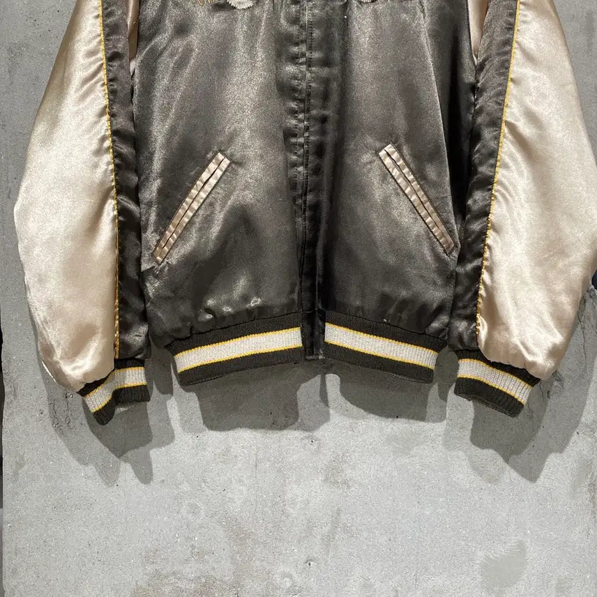 [BUNJANG] Dragonfly Tiger Sun Rise Reversible Souvenir Jacket / 드래곤 플라이 타이거 선 라이즈 수베니어 리버시블 자켓