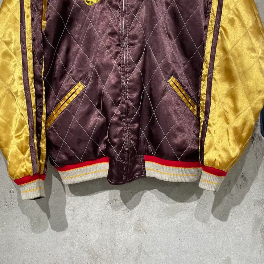 [BUNJANG] Dragonfly Tiger Sun Rise Reversible Souvenir Jacket / 드래곤 플라이 타이거 선 라이즈 수베니어 리버시블 자켓