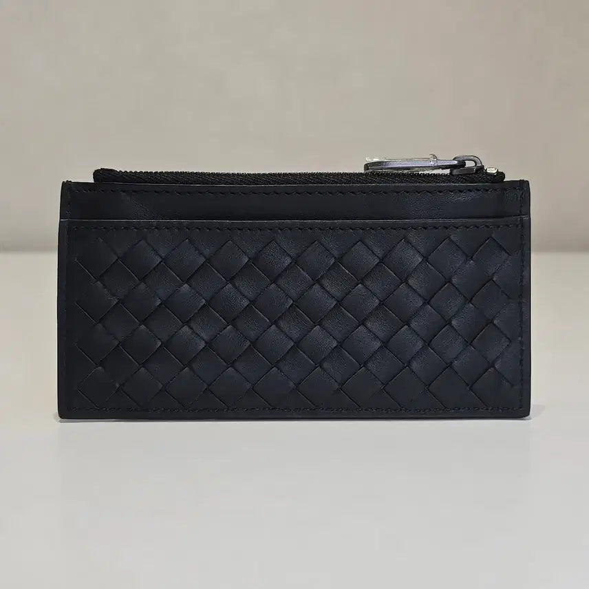 [BUNJANG] Bottega Veneta Intrecciato Zip Card Wallet / [럭스올] 보테가베네타 인트레치아토 지퍼 카드지갑 566430