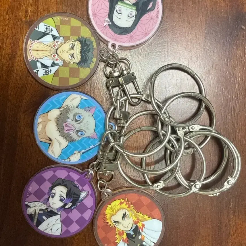 [BUNJANG] Demon Slayer Acrylic Keyring / 귀멸의 칼날 아크릴 키링