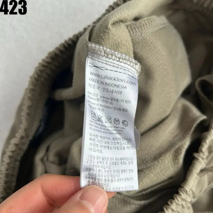 [BUNJANG] CK Calvin Klein Cargo Jogger Pants (Size M) / Ck 켈빈클라인 카고 조거팬츠 허리밴딩 바지 m