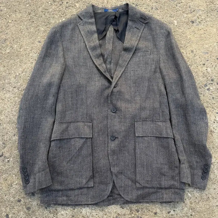 [BUNJANG] Polo Ralph Lauren Herringbone Jacket / 폴로 랄프로렌 헤링본 자켓