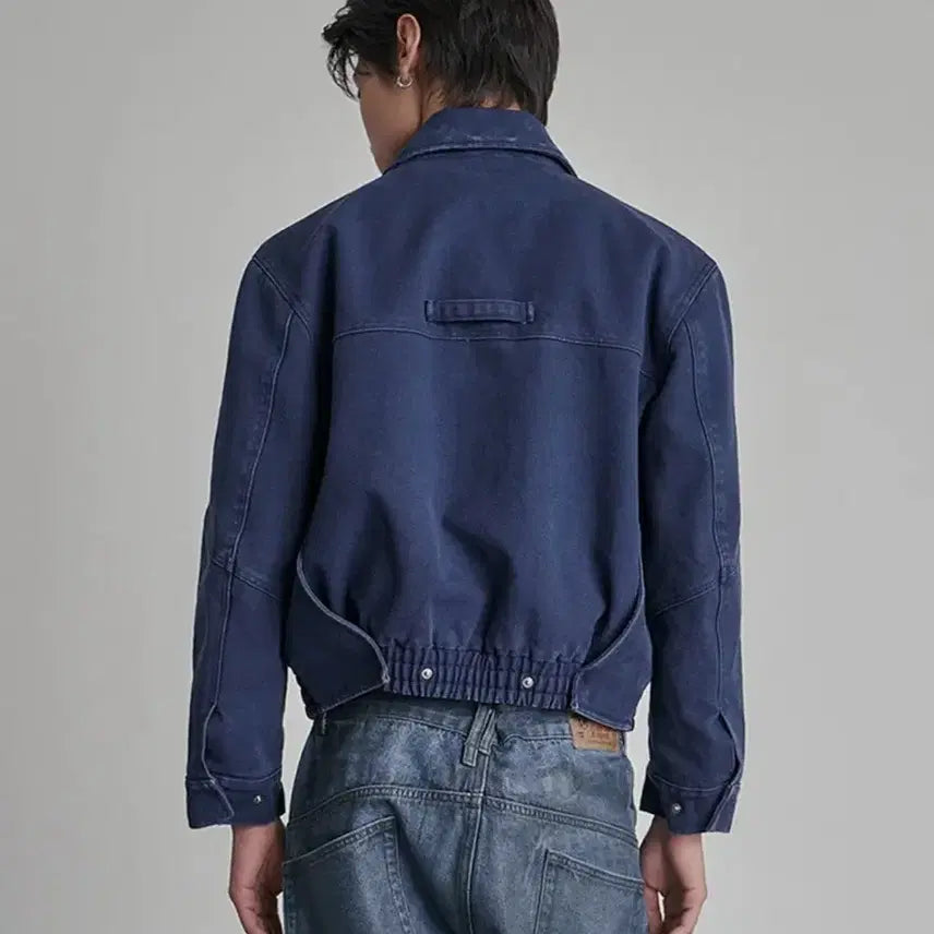 [BUNJANG] Yiyae Drizzler Jacket Navy / [새상품] yiyae Drizzler Jacket Navy