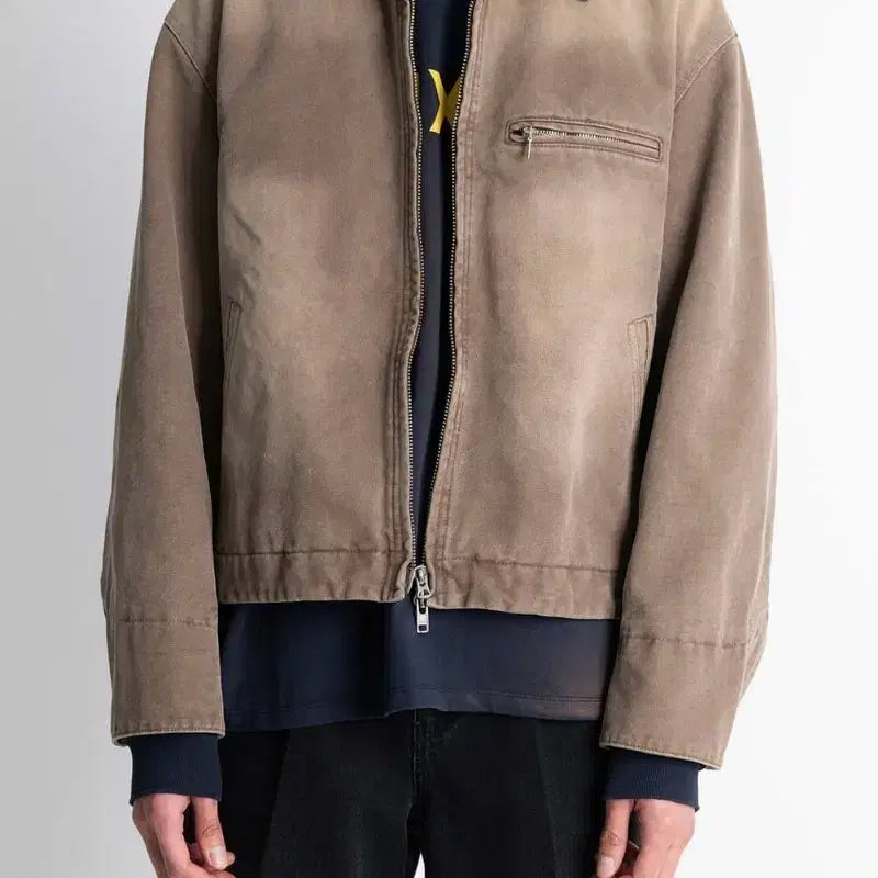 [BUNJANG] BEUYS Work Jacket Brown / (런업 착용) BEUYS 뷰스 워크 자켓 브라운 (프리사이즈)