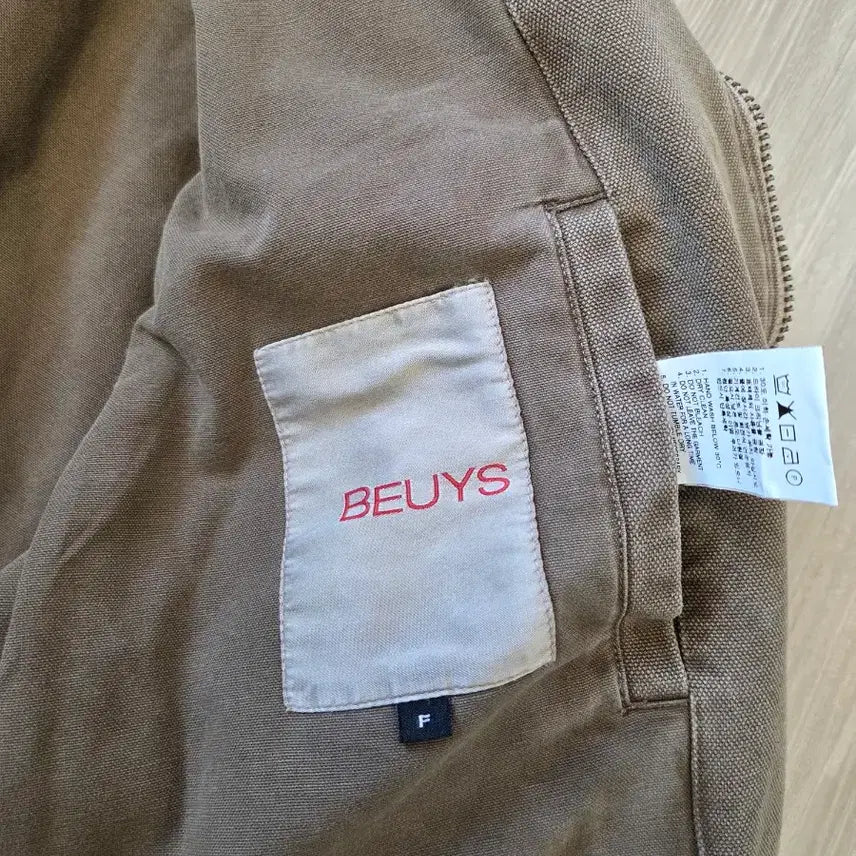 [BUNJANG] BEUYS Work Jacket Brown / (런업 착용) BEUYS 뷰스 워크 자켓 브라운 (프리사이즈)