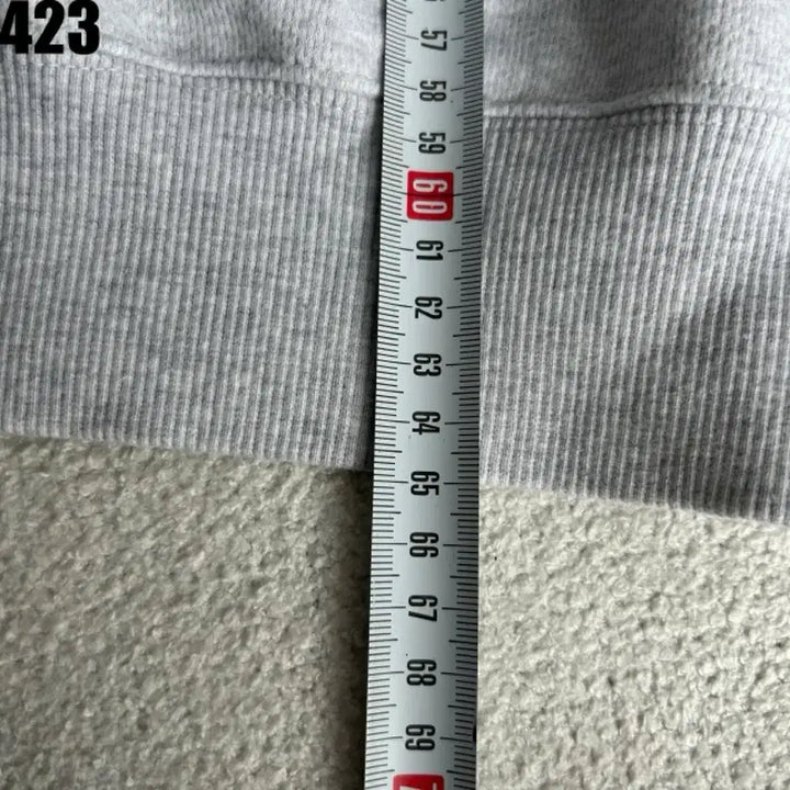 [BUNJANG] Covernat Half Zip-Up Sweatshirt Gray L / 커버낫 하프집업 맨투맨 그레이 L