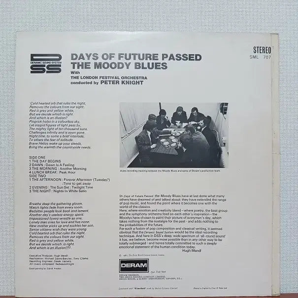 [BUNJANG] Moody Blues Nights In White Satin Vinyl Record / Moody Blues_UK초반  " Nights In White Sati