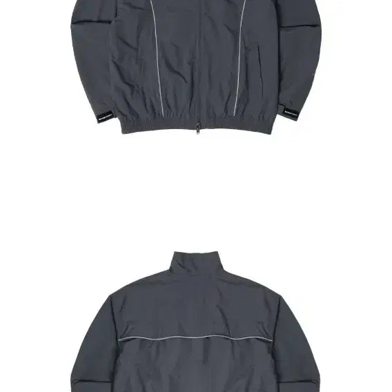 [SOLD OUT] 본투윈 실버라인 나일론 트랙자켓 그레이