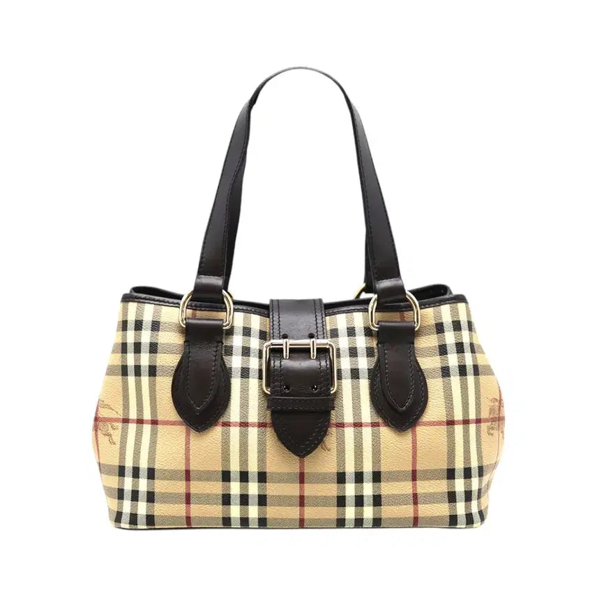[BUNJANG] Burberry Haymarket Tote Bag / [착한중고명품동래점] 버버리 헤이마켓 토트백 상태 A