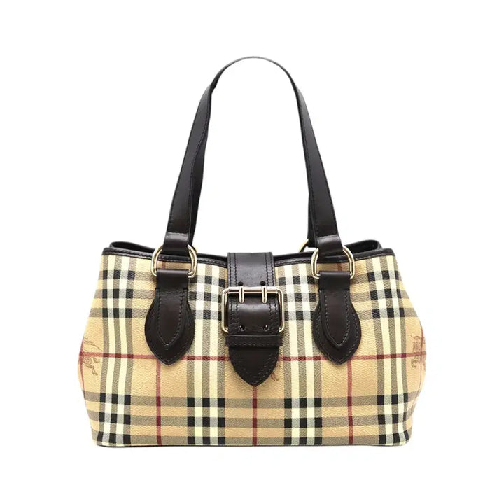 [BUNJANG] Burberry Haymarket Tote Bag / [착한중고명품동래점] 버버리 헤이마켓 토트백 상태 A