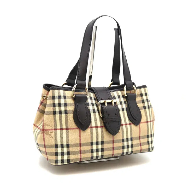 [BUNJANG] Burberry Haymarket Tote Bag / [착한중고명품동래점] 버버리 헤이마켓 토트백 상태 A