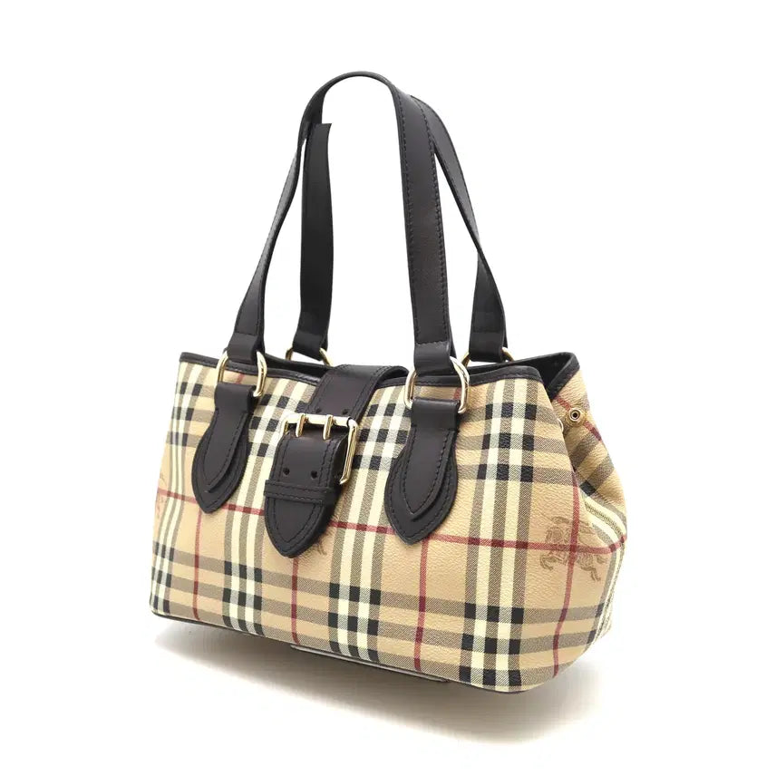 [BUNJANG] Burberry Haymarket Tote Bag / [착한중고명품동래점] 버버리 헤이마켓 토트백 상태 A