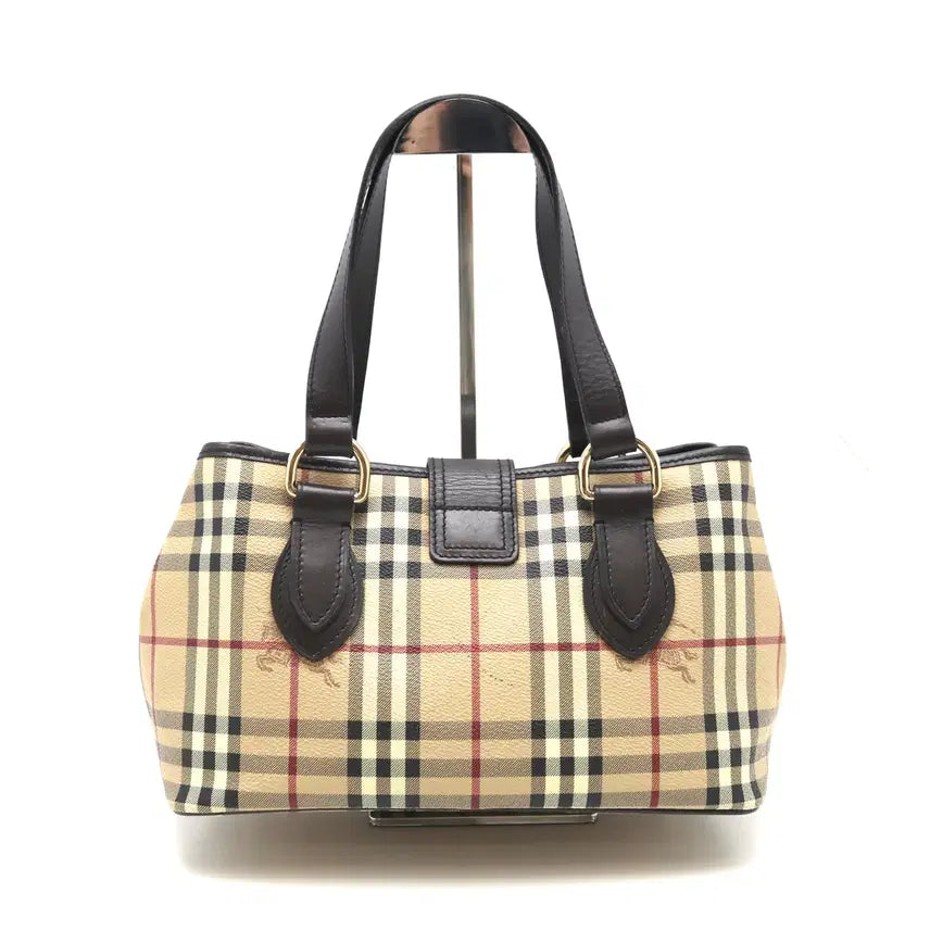 [BUNJANG] Burberry Haymarket Tote Bag / [착한중고명품동래점] 버버리 헤이마켓 토트백 상태 A