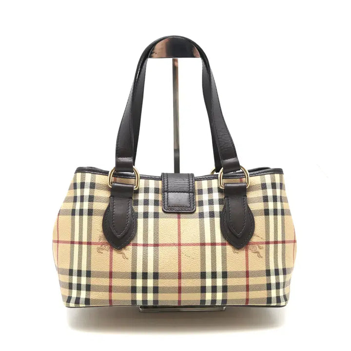 [BUNJANG] Burberry Haymarket Tote Bag / [착한중고명품동래점] 버버리 헤이마켓 토트백 상태 A
