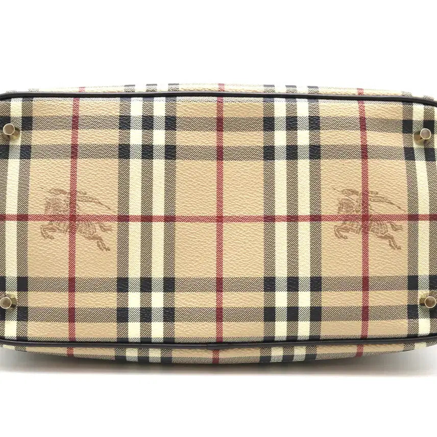 [BUNJANG] Burberry Haymarket Tote Bag / [착한중고명품동래점] 버버리 헤이마켓 토트백 상태 A