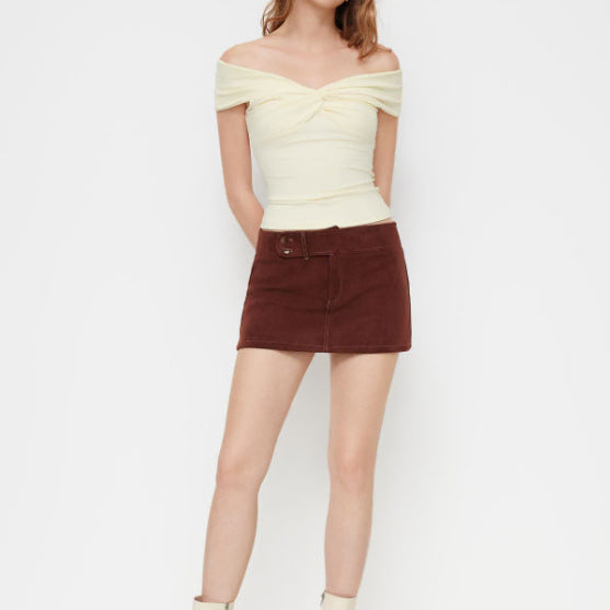 [BUNJANG] SABAA Off-Shoulder Blouse / 샵사이다 오프숄더 블라우스