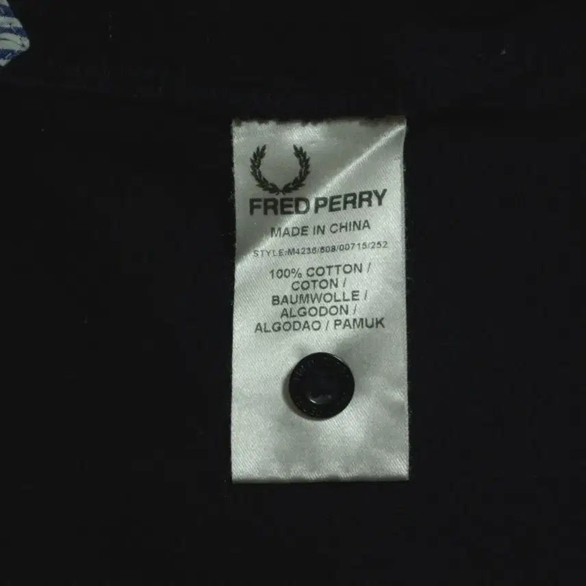 [BUNJANG] Fred Perry Navy Polo Shirt / 프레드페리 반팔티셔츠 S