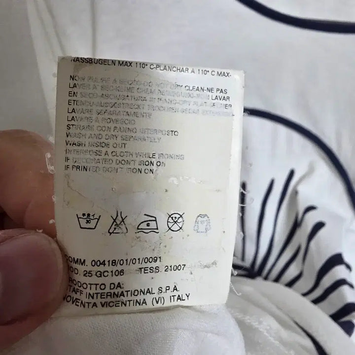 [SOLD OUT] 비비안웨스트우드 MAN 아카이브 절개 로고 롱슬리브 M