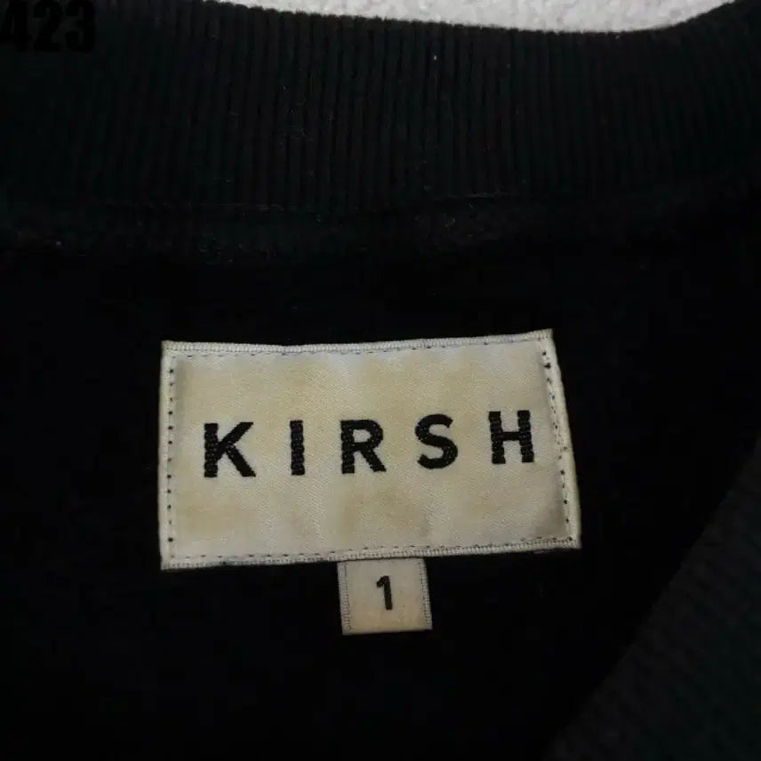 [BUNJANG] Kirsh Big Cherry Black Sweatshirt / 키르시 빅 체리 블랙 맨투맨 1