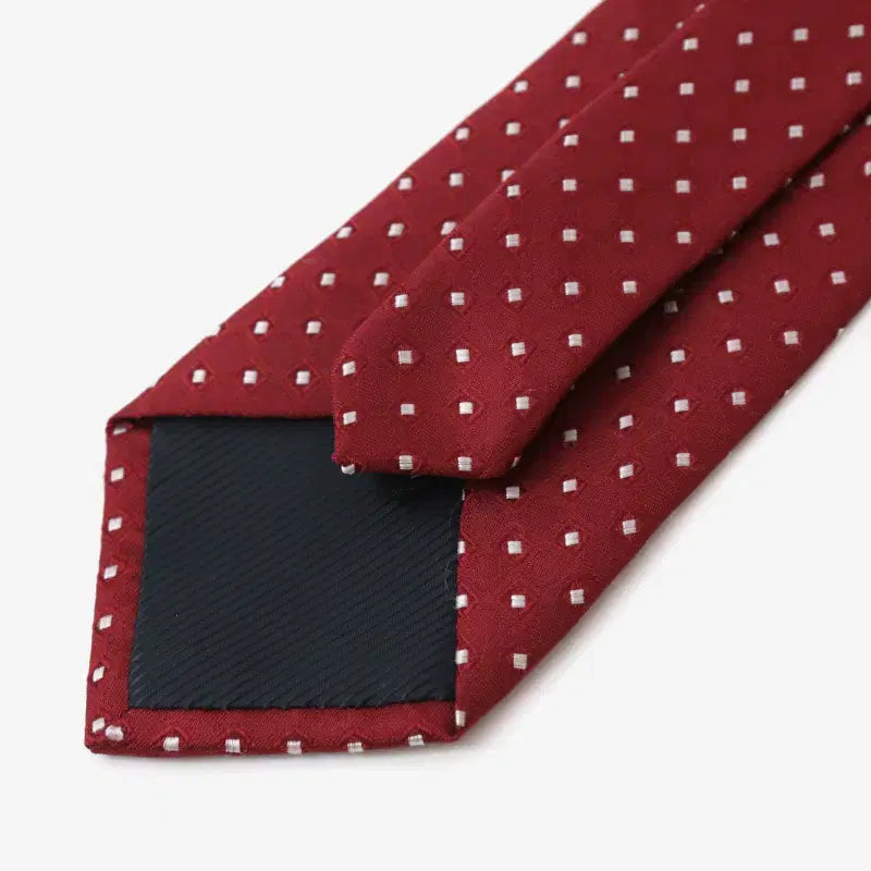 [BUNJANG] Gucci Diamond Pattern Tie Red / (정품)구찌 마름모 패턴 넥타이 레드